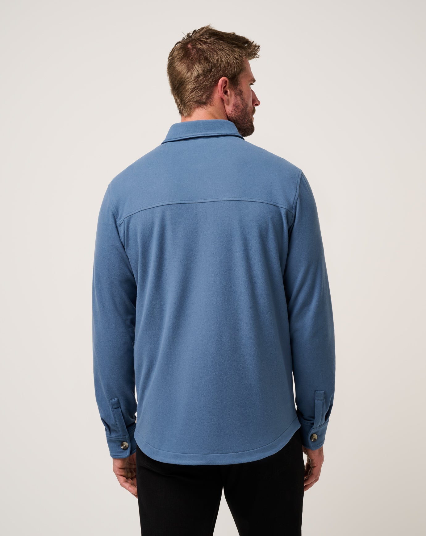 Bering Sea Travis Mathew Peak Fleece Shirt Jacket