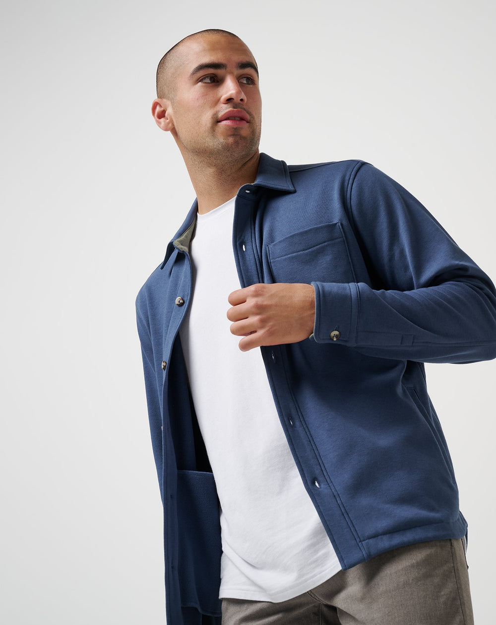 Mood Indigo Travis Mathew Cloud Shirt Jacket
