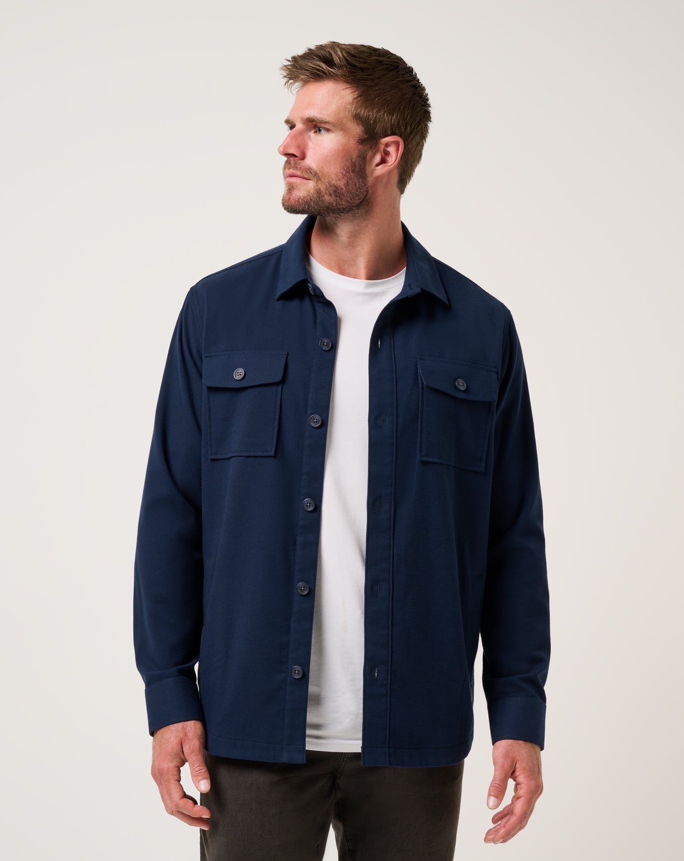 Total Eclipse Travis Mathew Wanna Bet Shirt Jacket