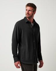 Black Travis Mathew Cloud Shirt Jacket