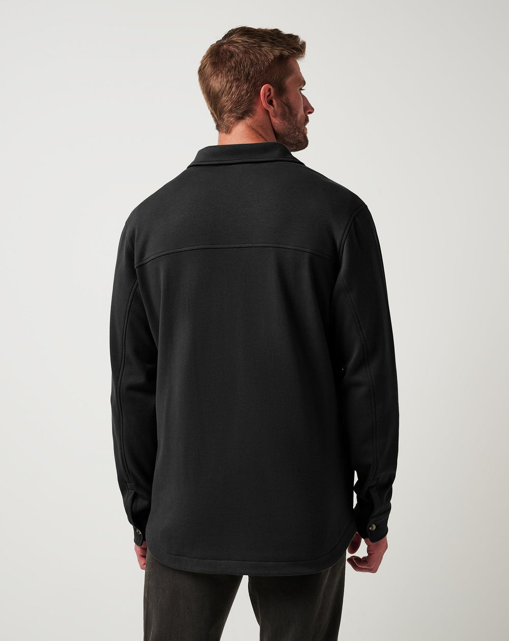Black Travis Mathew Cloud Shirt Jacket
