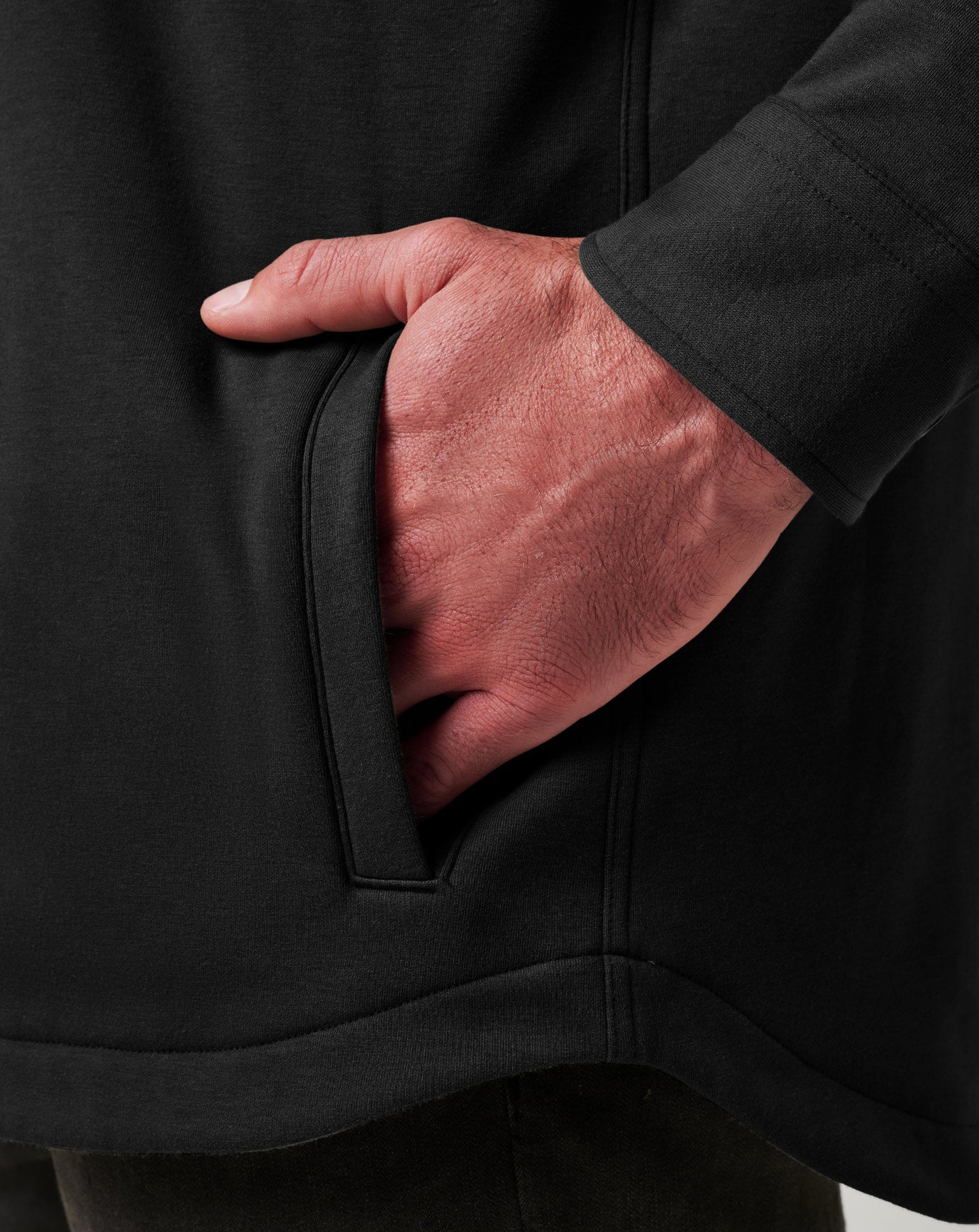 Black Travis Mathew Cloud Shirt Jacket
