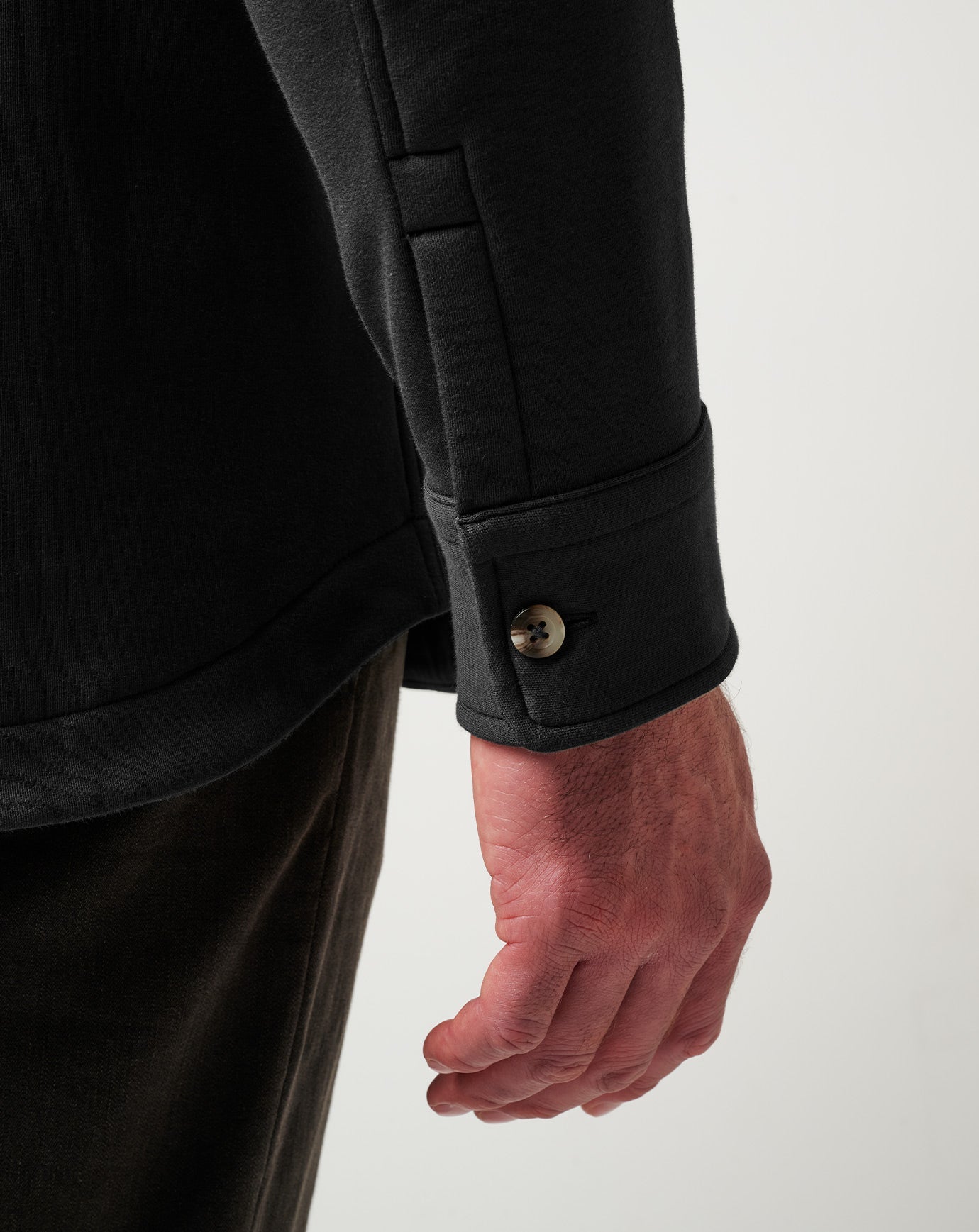 Black Travis Mathew Cloud Shirt Jacket