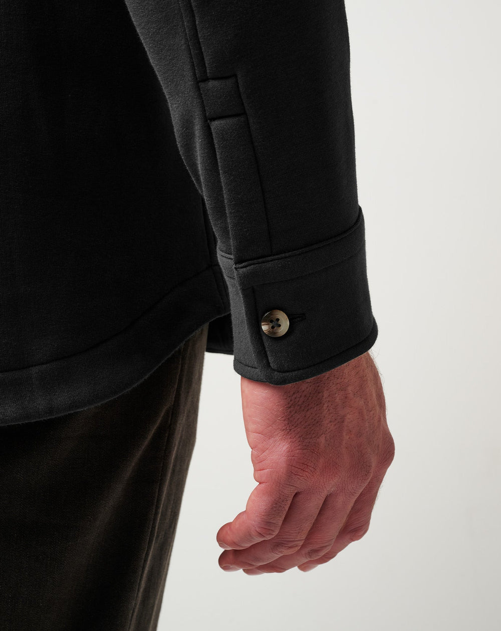 Black Travis Mathew Cloud Shirt Jacket