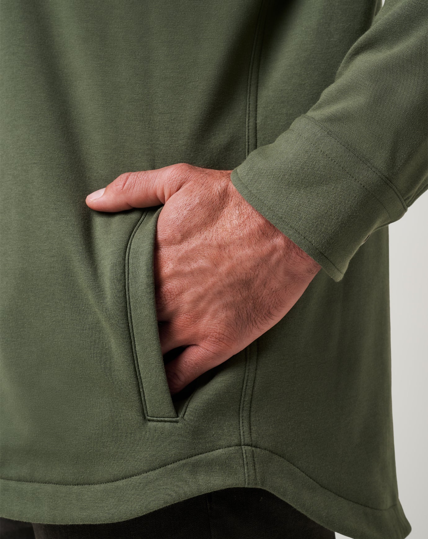 Dark Olive Travis Mathew Cloud Shirt Jacket