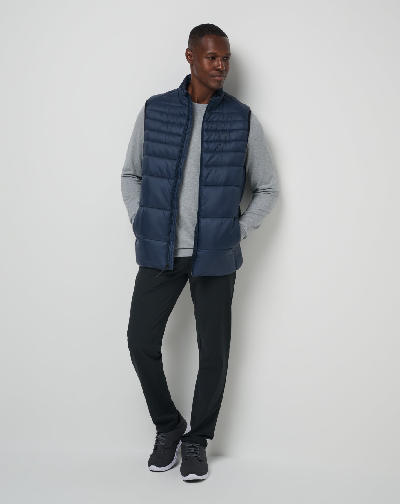 Total Eclipse Travis Mathew Aves Tech Puffer Vest