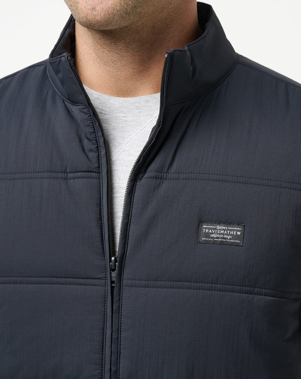 Black Travis Mathew Palisades Puffer Vest