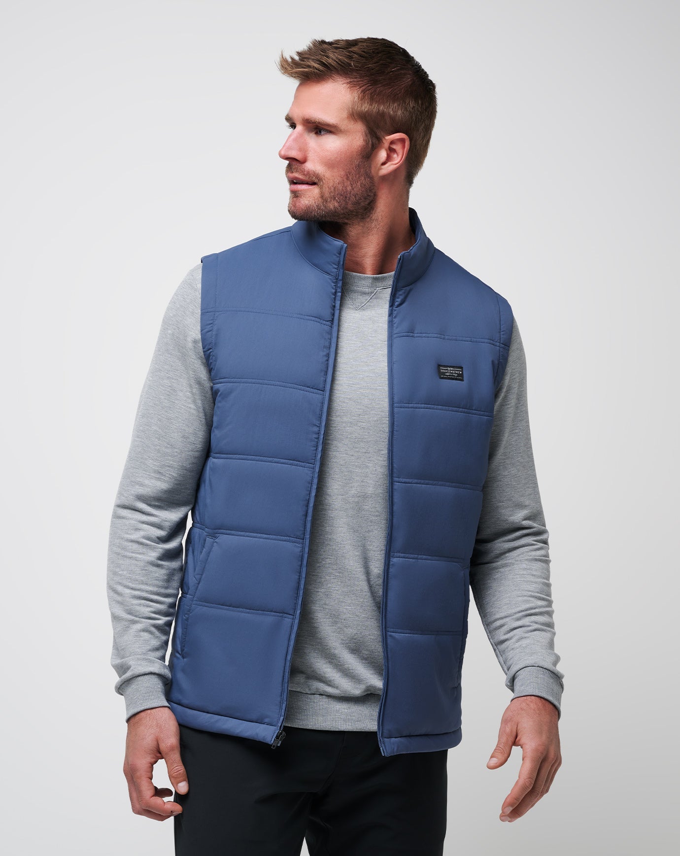 Navy Travis Mathew Palisades Puffer Vest