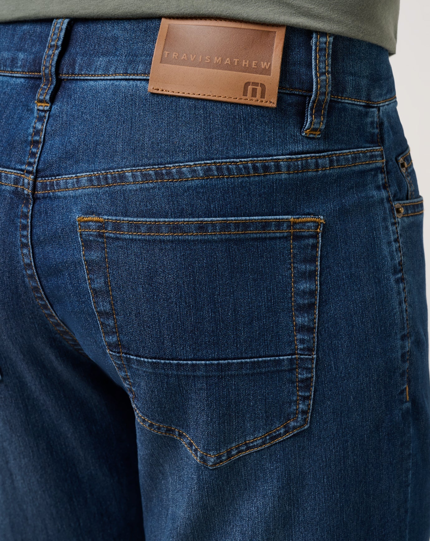 Mid Blue Travis Mathew Legacy Featherweight Jeans