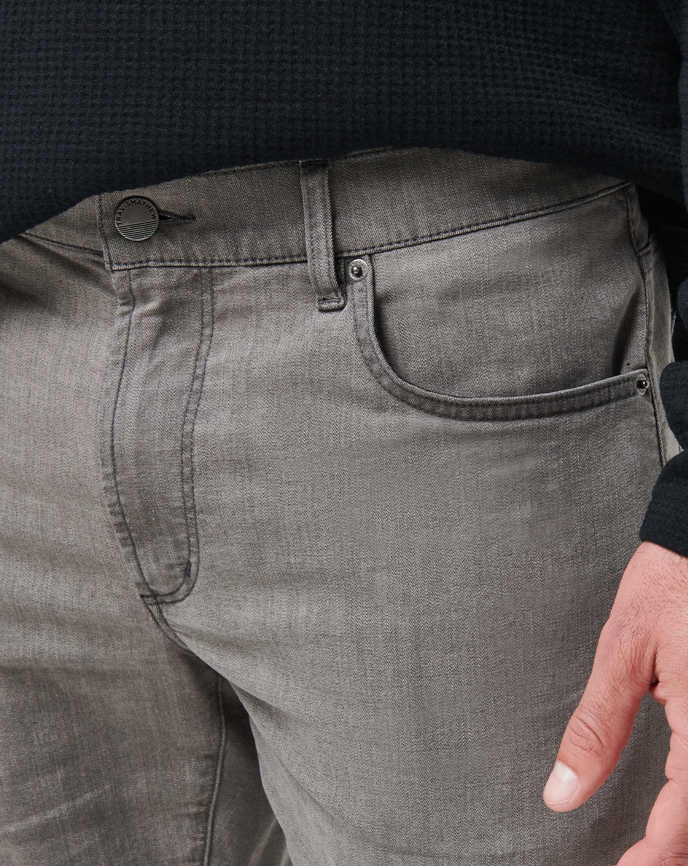 Grey Travis Mathew Legacy Featherweight Jeans