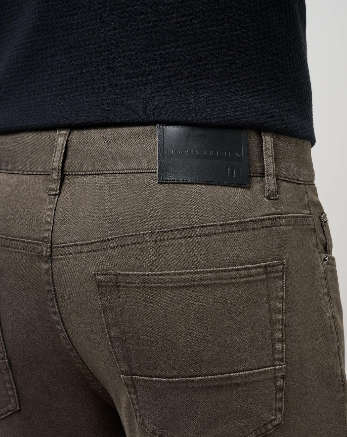 Dark Green Travis Mathew Legacy Featherweight Jeans