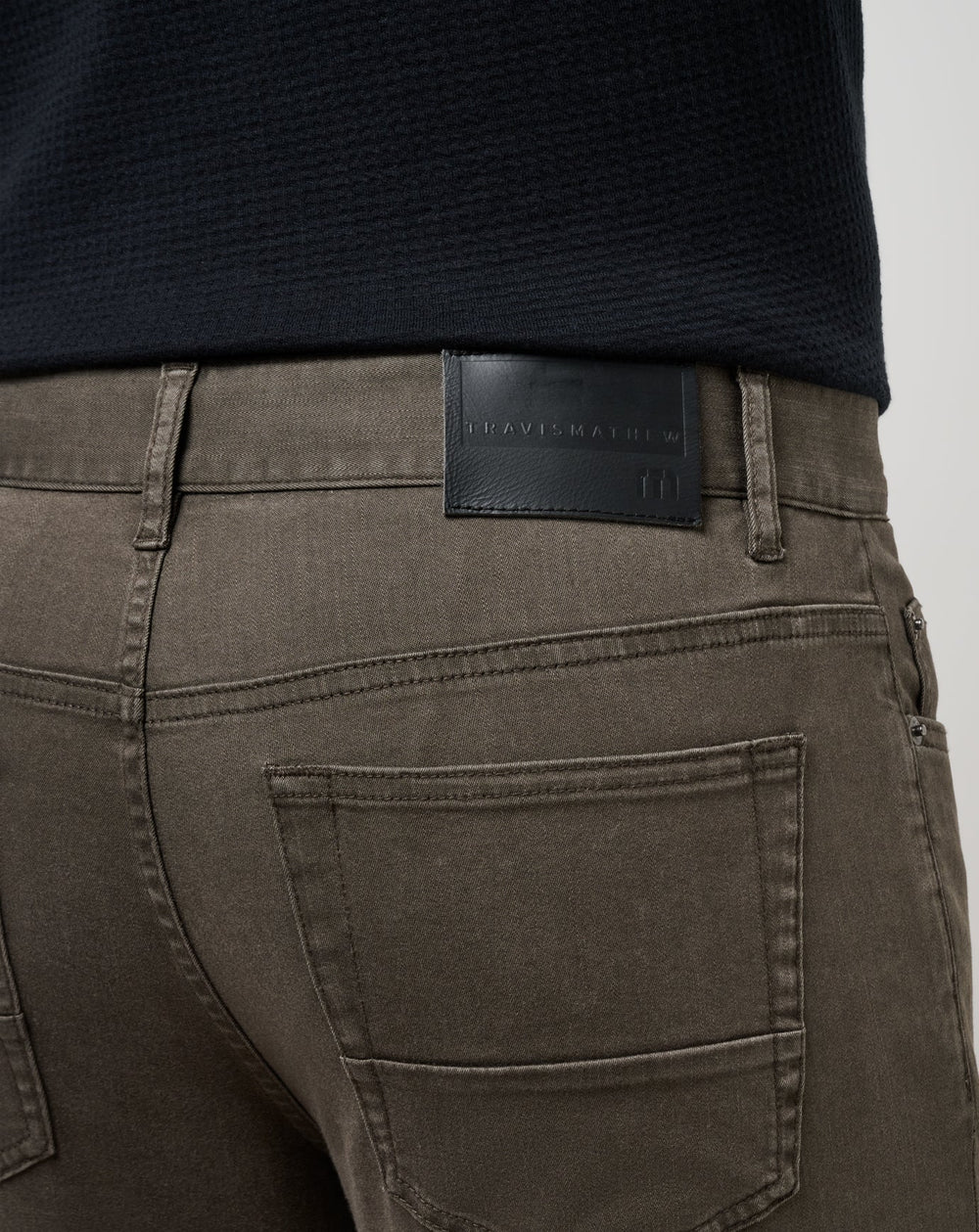 Dark Green Travis Mathew Legacy Featherweight Jeans