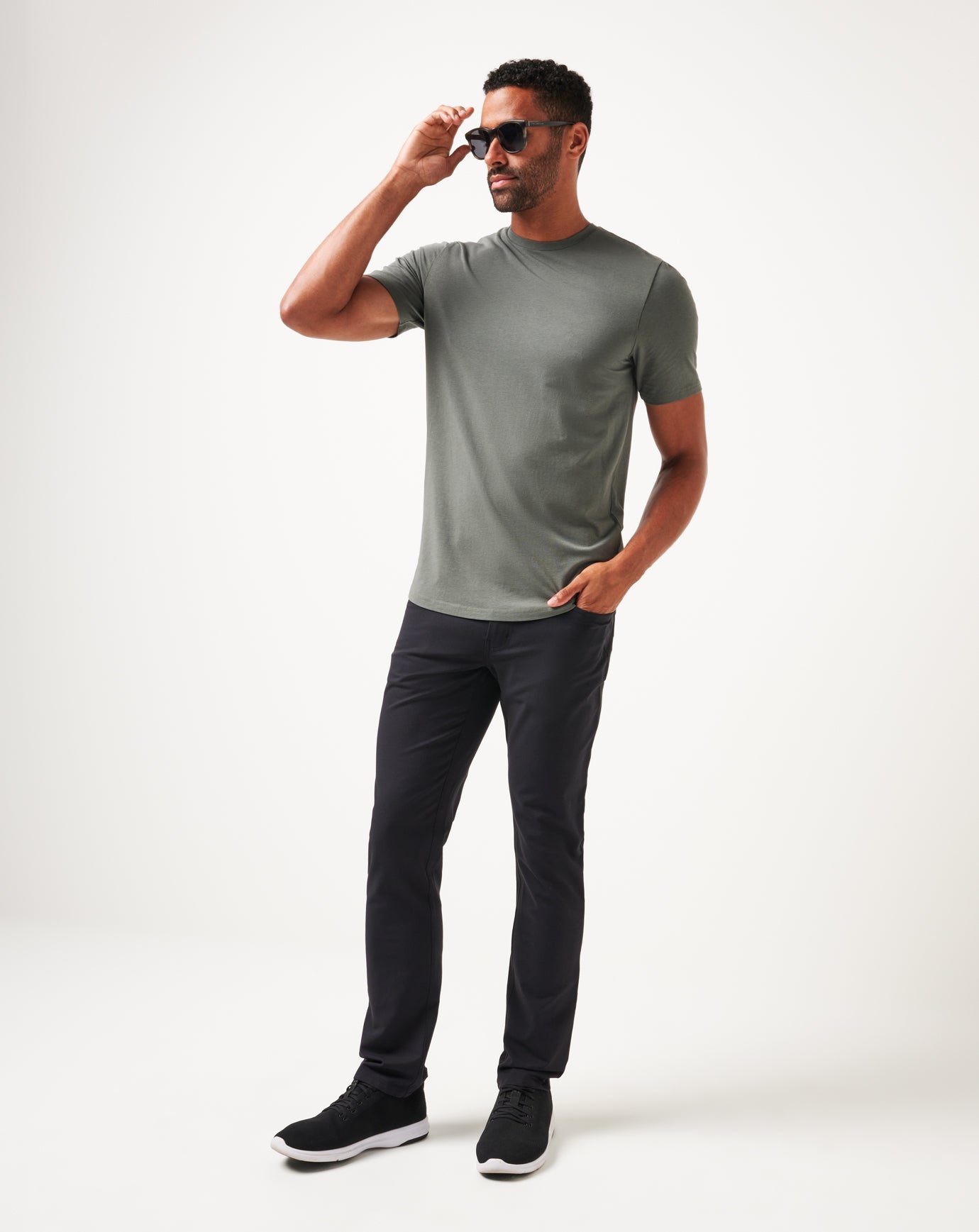 Black Travis Mathew Open To Close Midweight Pant