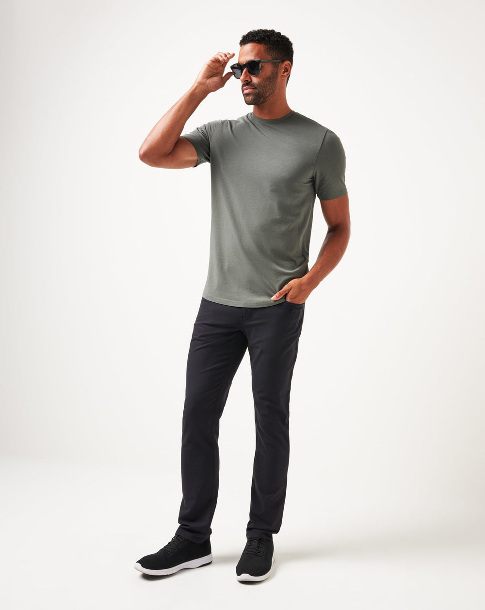 Black Travis Mathew Open To Close Midweight Pant
