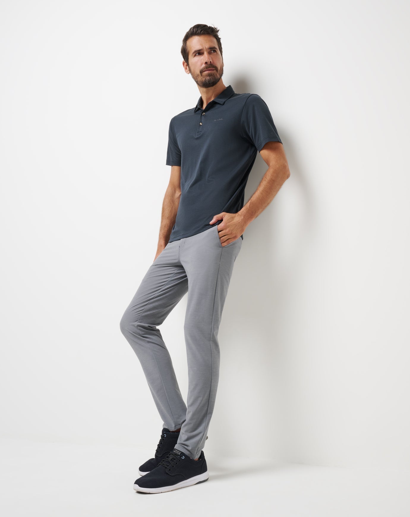 Heather Quiet Shade Travis Mathew Open To Close Tech Chino Pant