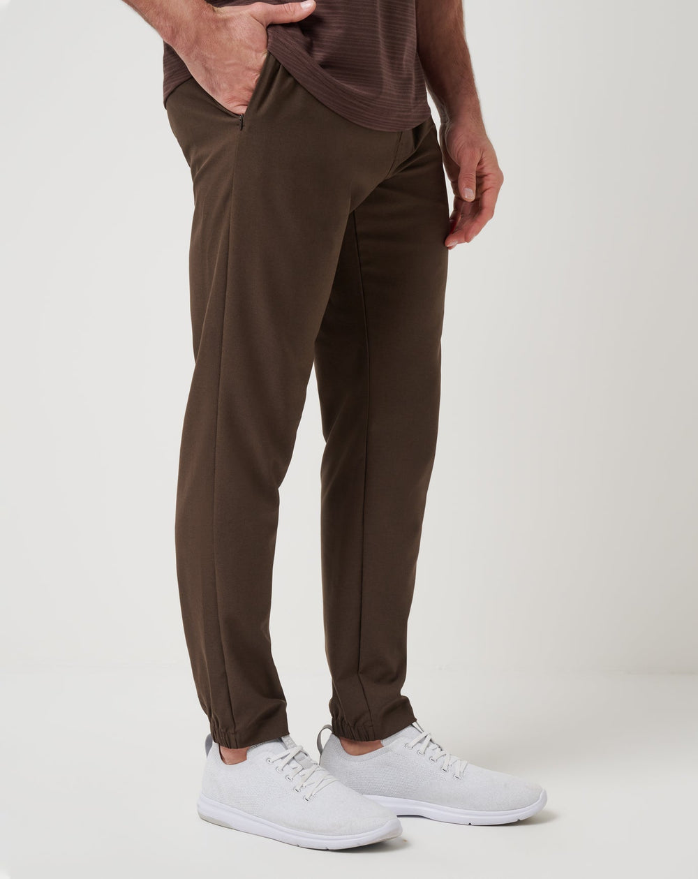 Chocolate Brown Travis Mathew Victory Belt Pant