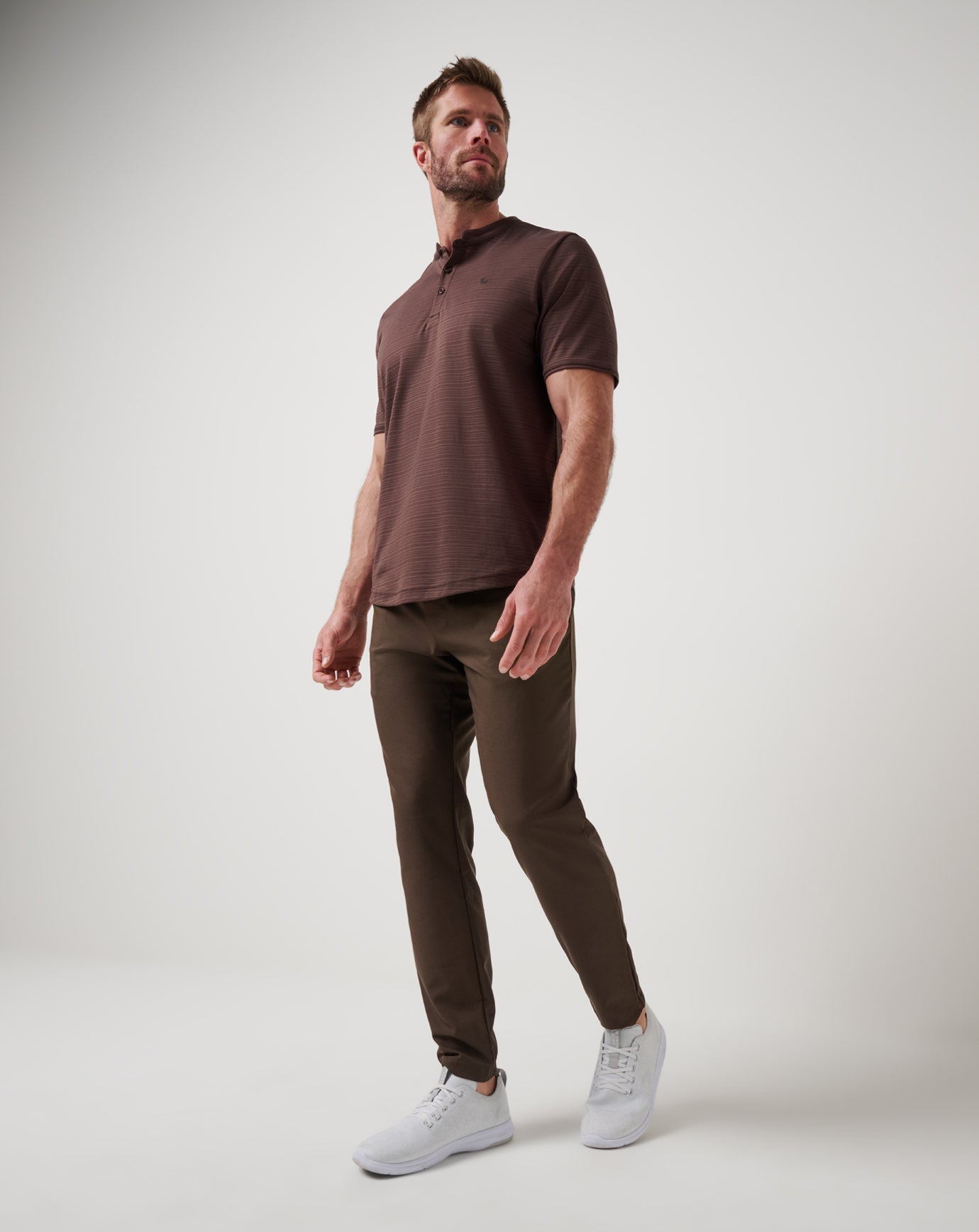 Chocolate Brown Travis Mathew Victory Belt Pant