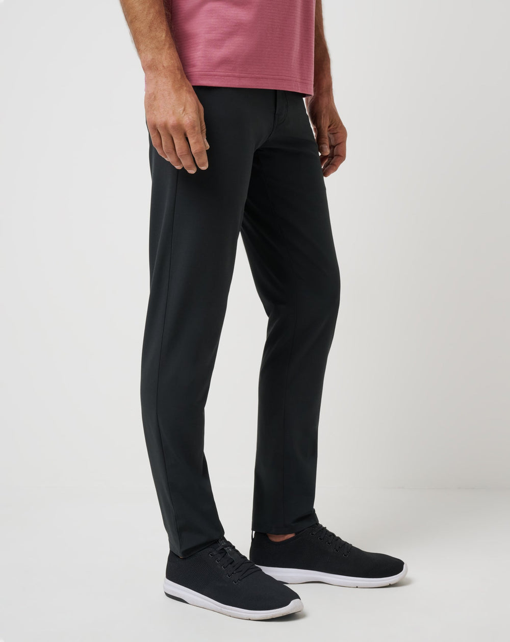 Black Travis Mathew Open To Close Tech Chino Pant