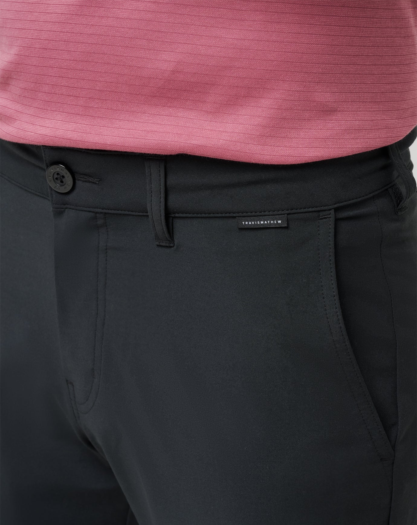 Black Travis Mathew Open To Close Tech Chino Pant