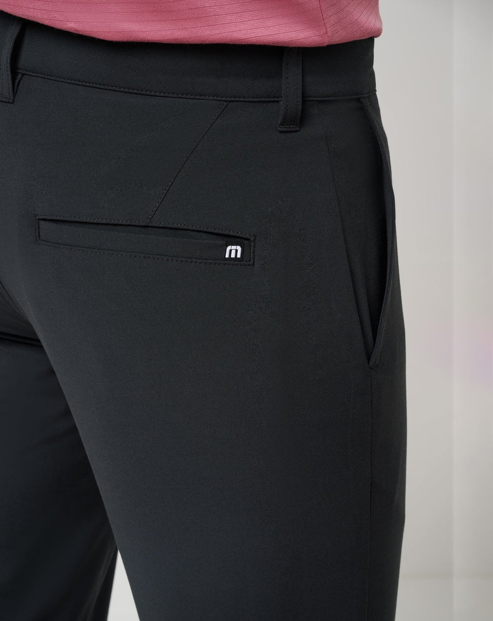 Black Travis Mathew Open To Close Tech Chino Pant