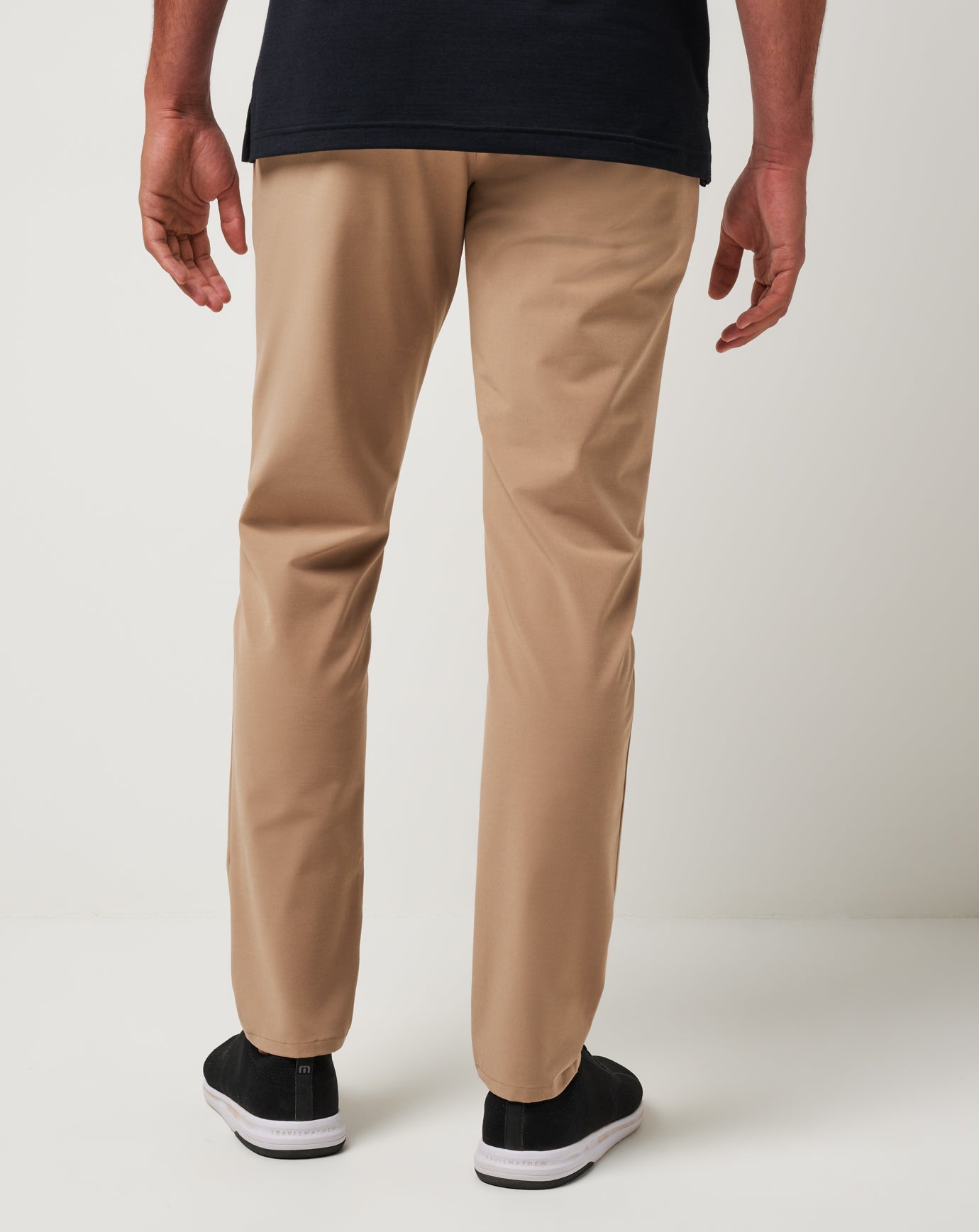 Khaki Travis Mathew Open To Close Tech Chino Pant