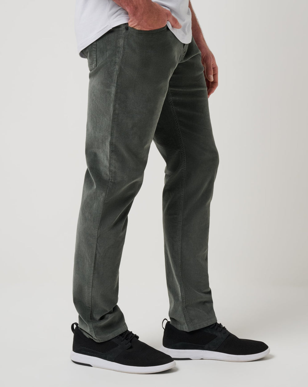 Dark Olive Travis Mathew Start The Journey Corduroy Pant
