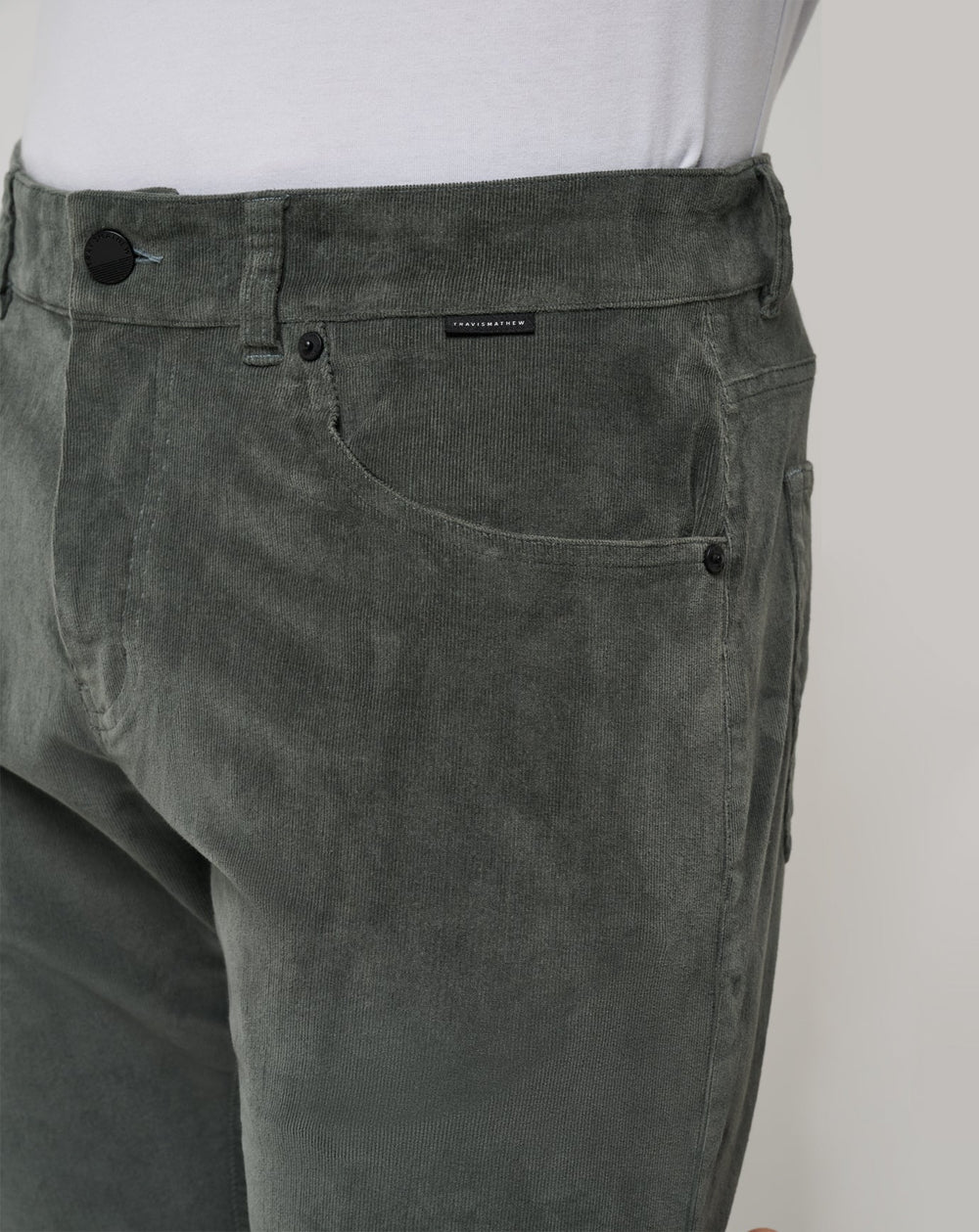 Dark Olive Travis Mathew Start The Journey Corduroy Pant