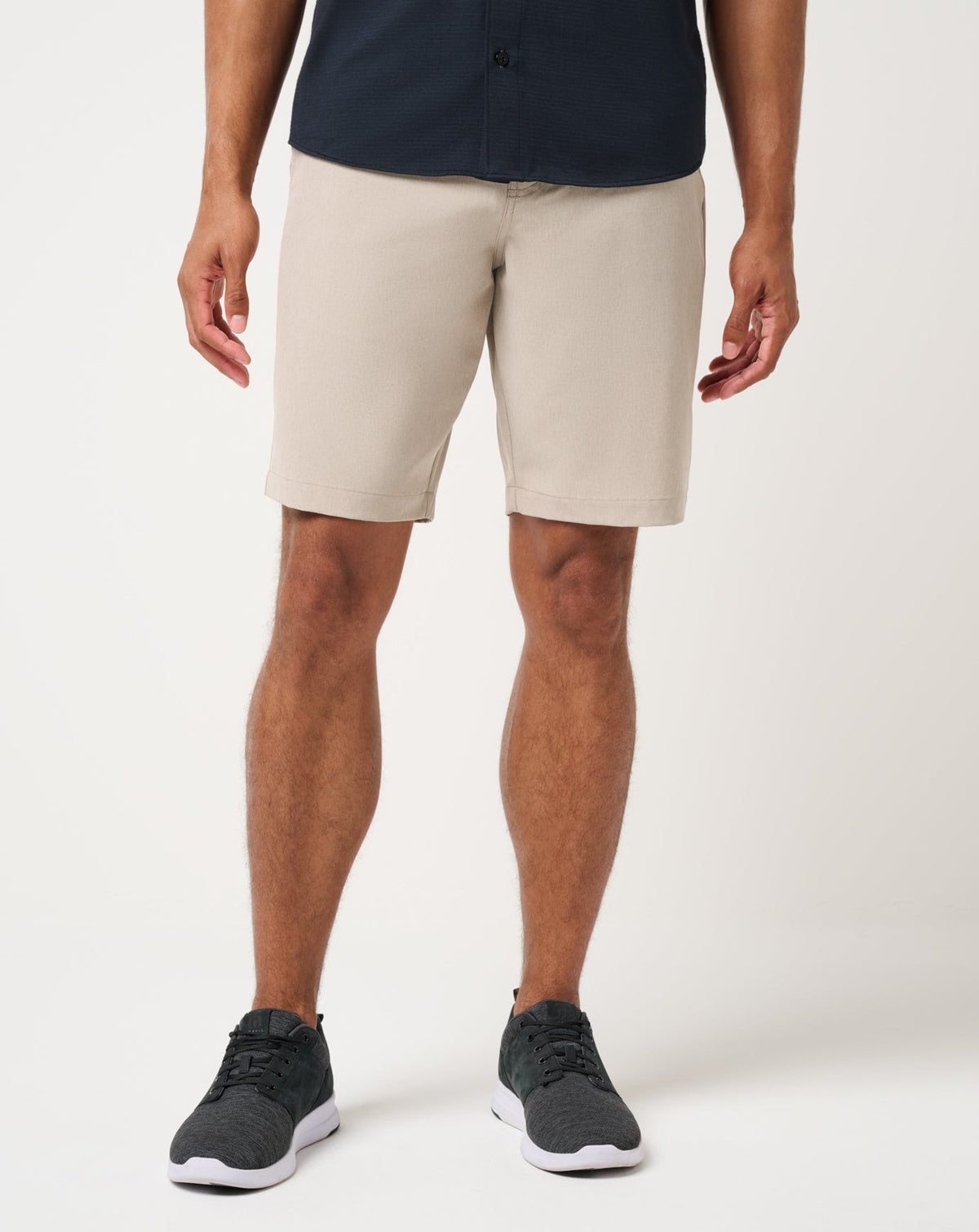 Heather Khaki Travis Mathew Beck 2.0 Short 10In