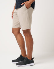 Heather Khaki Travis Mathew Beck 2.0 Short 10In