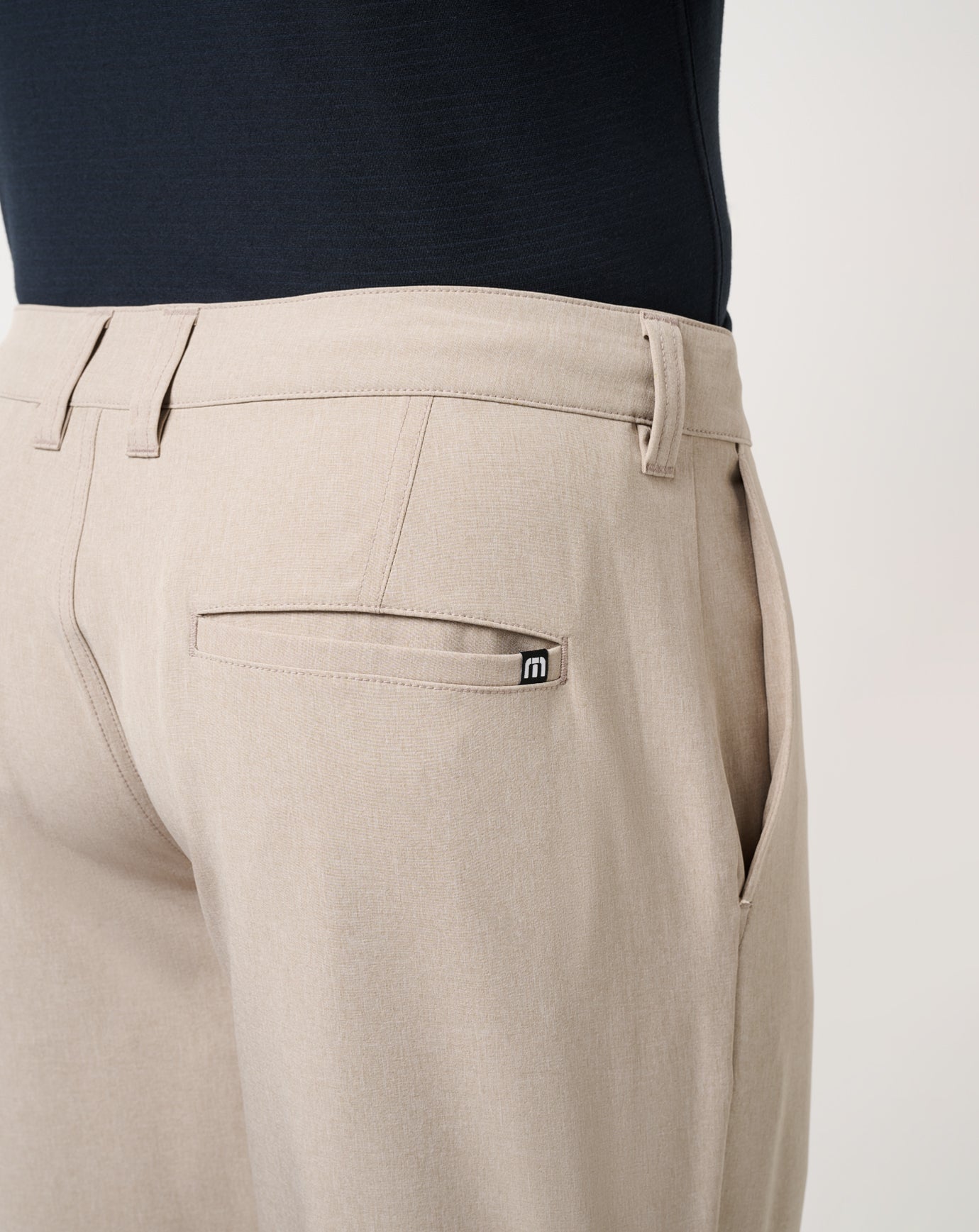 Heather Khaki Travis Mathew Beck 2.0 Short 10In