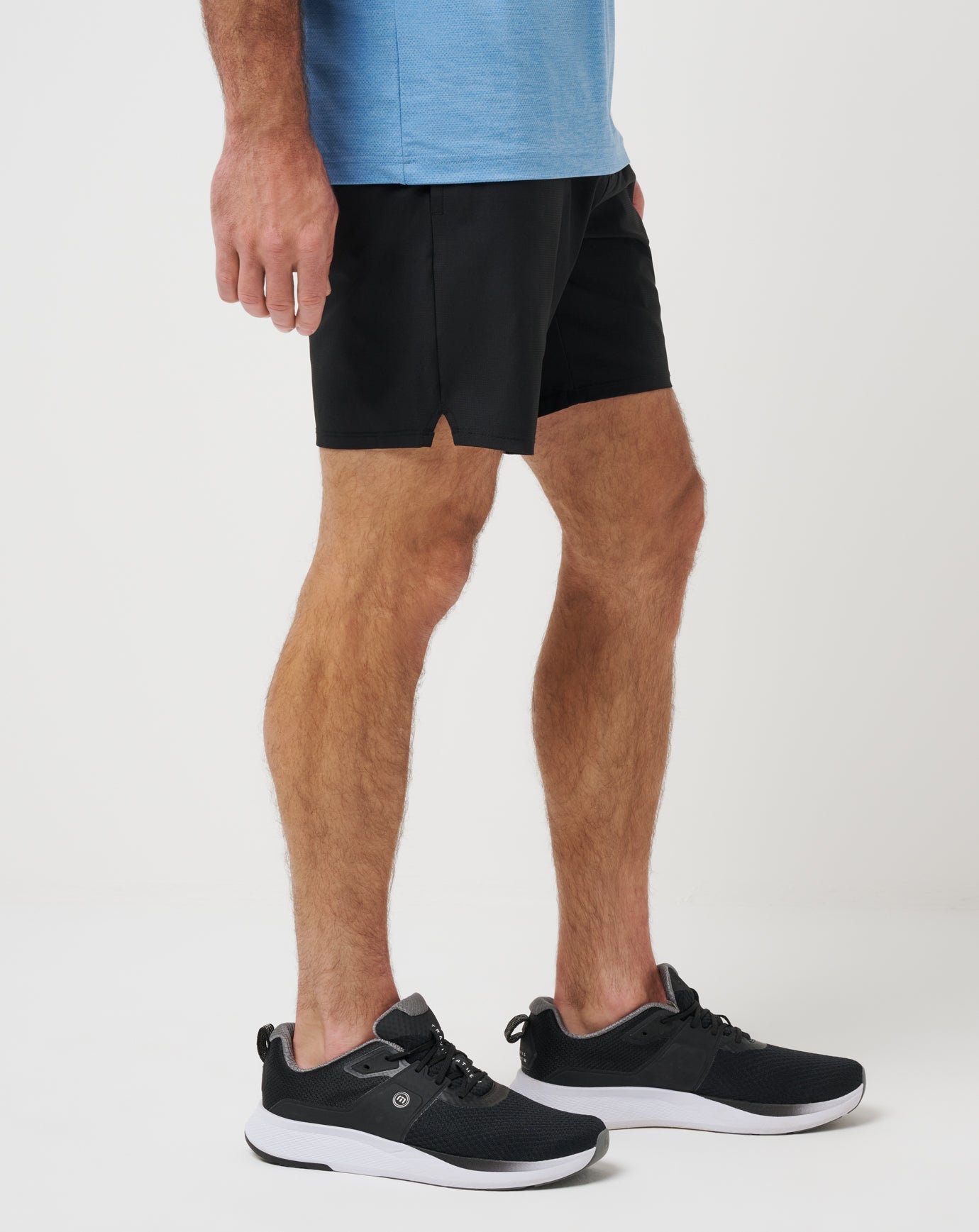 Black Travis Mathew Wanderlust E-Waist Short 7.5In