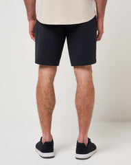 Black Travis Mathew Tech Knit Short 9In