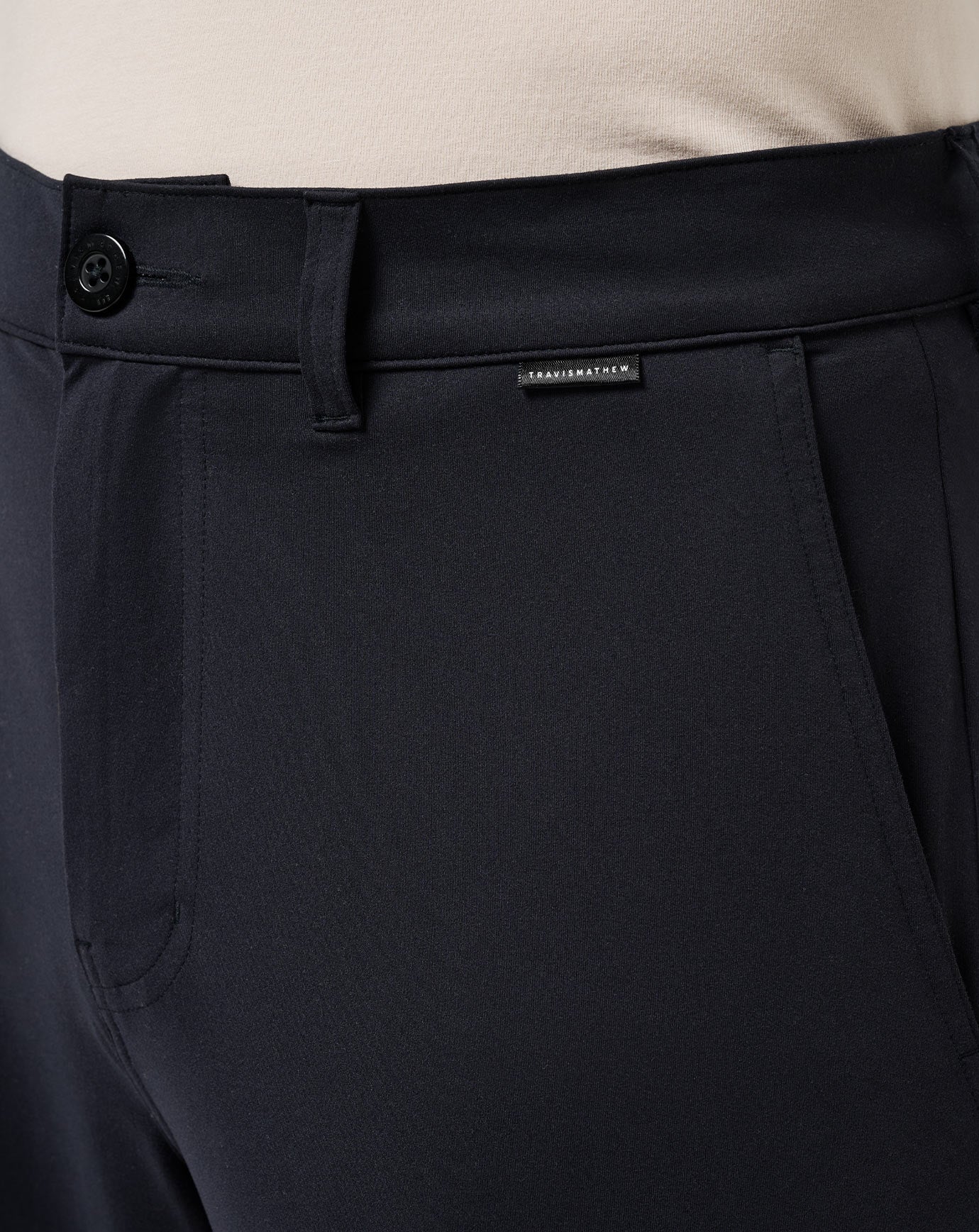 Black Travis Mathew Tech Knit Short 9In