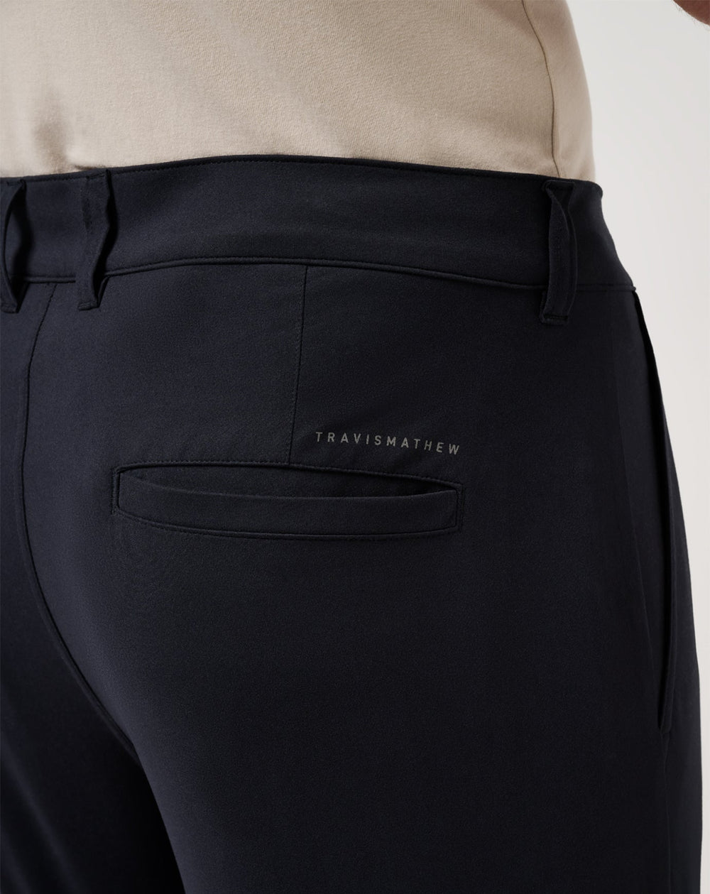 Black Travis Mathew Tech Knit Short 9In