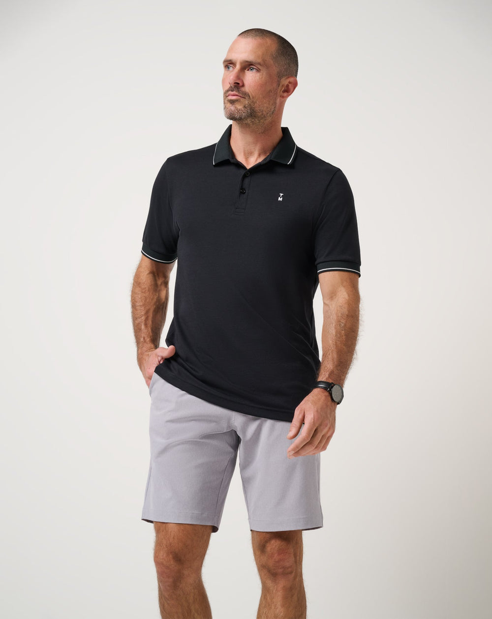 Heather Sleet Travis Mathew Beck 2.0 Short 10In