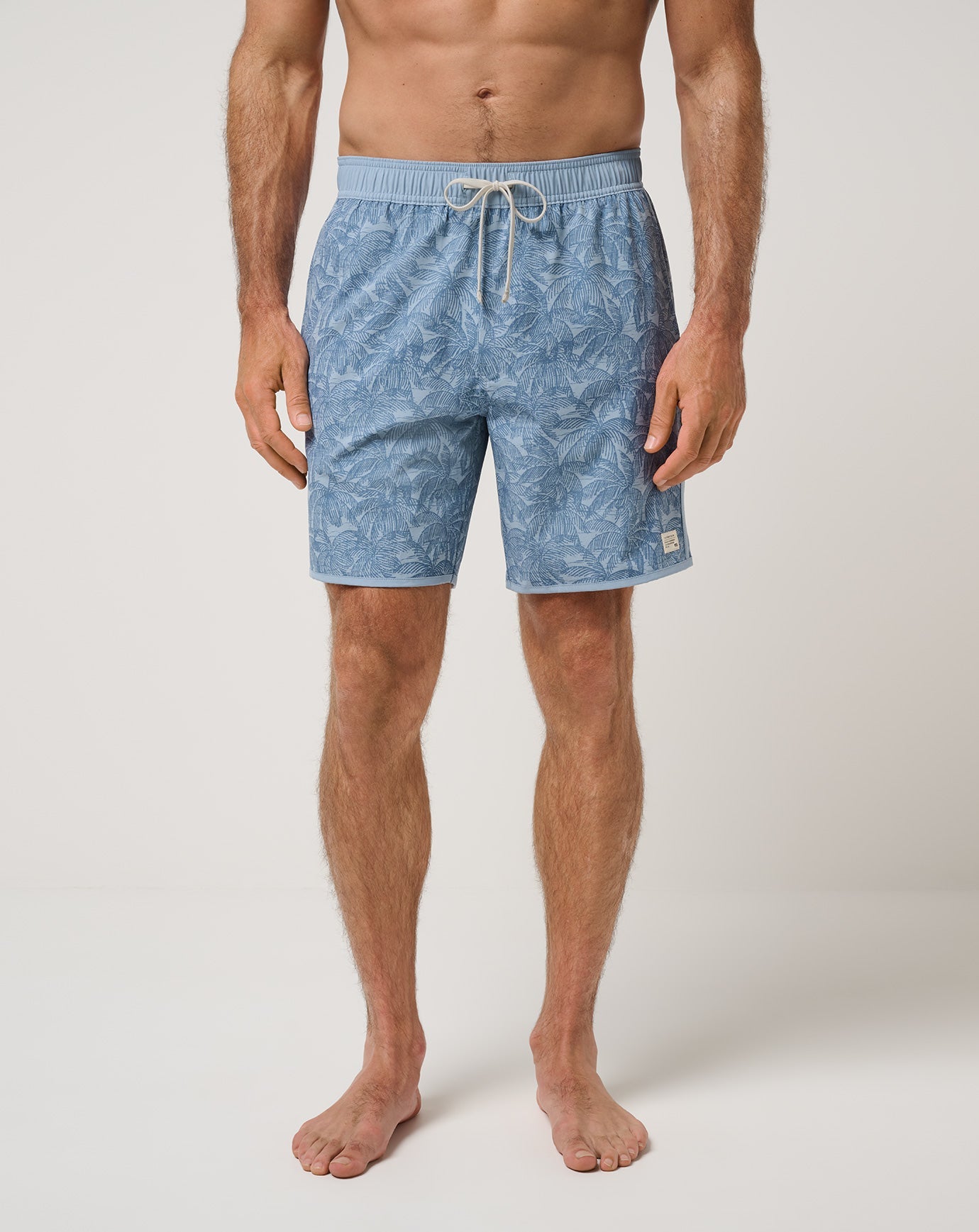 Ash Blue Travis Mathew Tidal Whisper Boardshort 18In