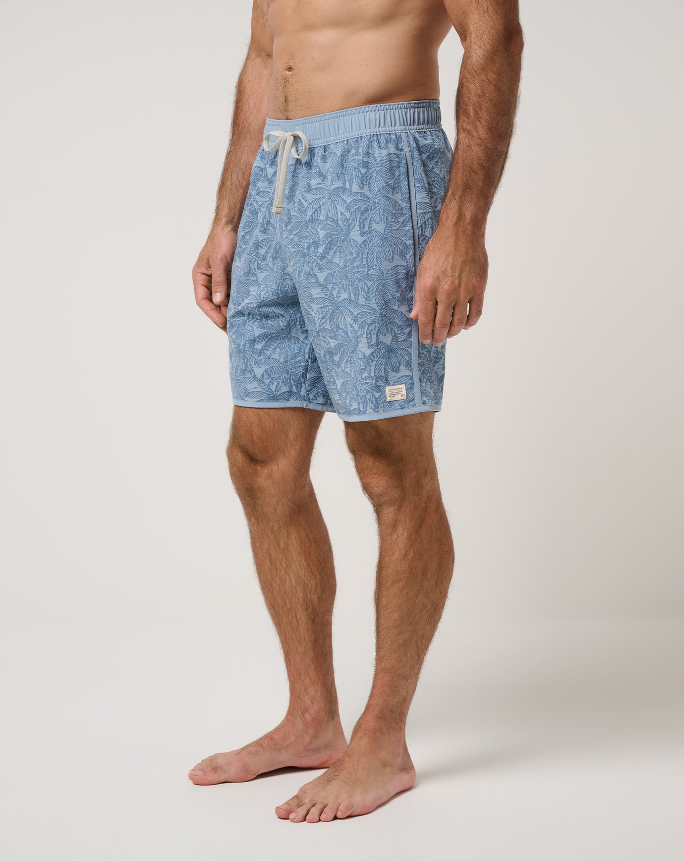 Ash Blue Travis Mathew Tidal Whisper Boardshort 18In