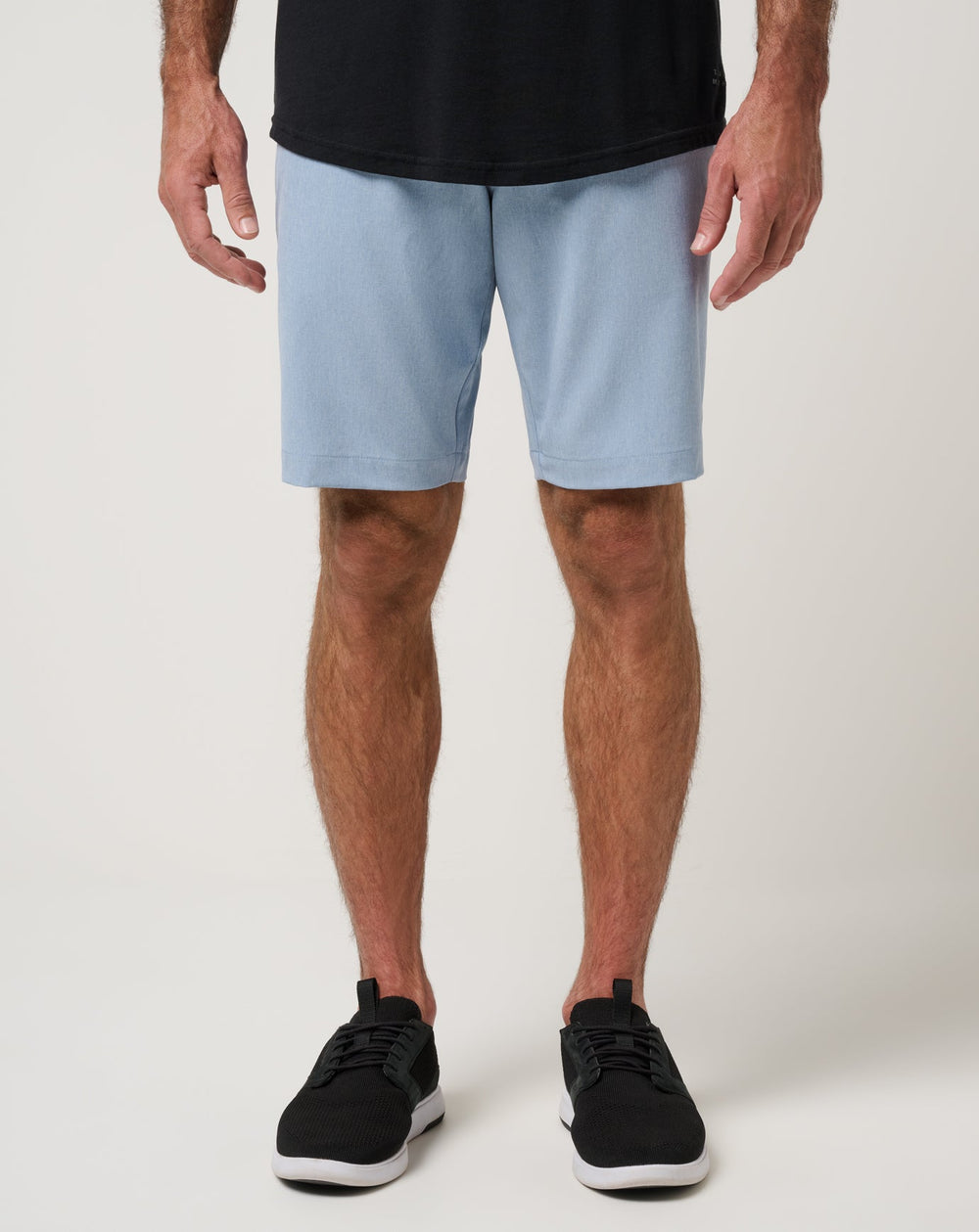 Heather Ash Blue Travis Mathew Beck 2.0 Short 10In