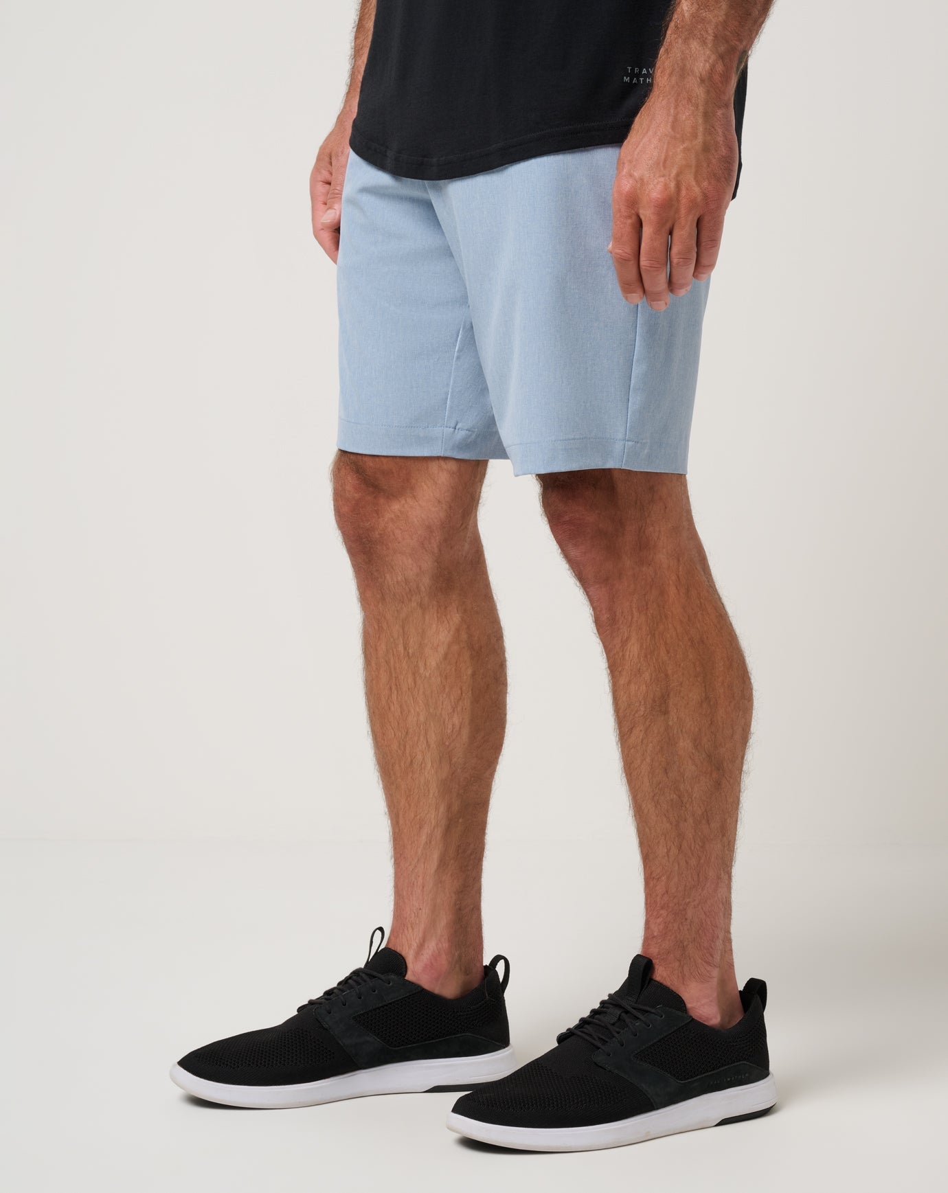 Heather Ash Blue Travis Mathew Beck 2.0 Short 10In
