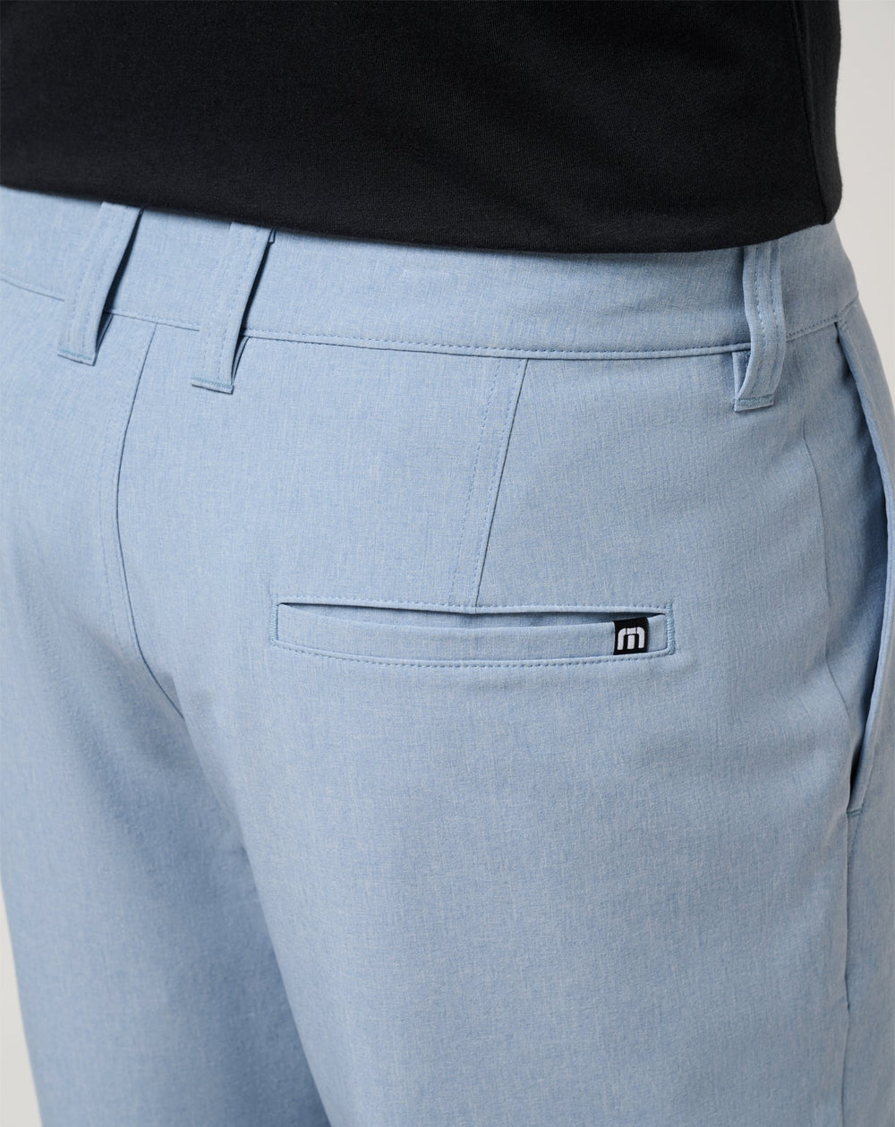 Heather Ash Blue Travis Mathew Beck 2.0 Short 10In