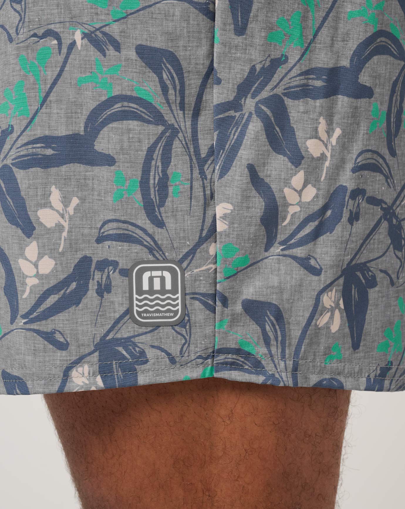 Heather Grey Travis Mathew Relationship Status Boardshort 18.5In