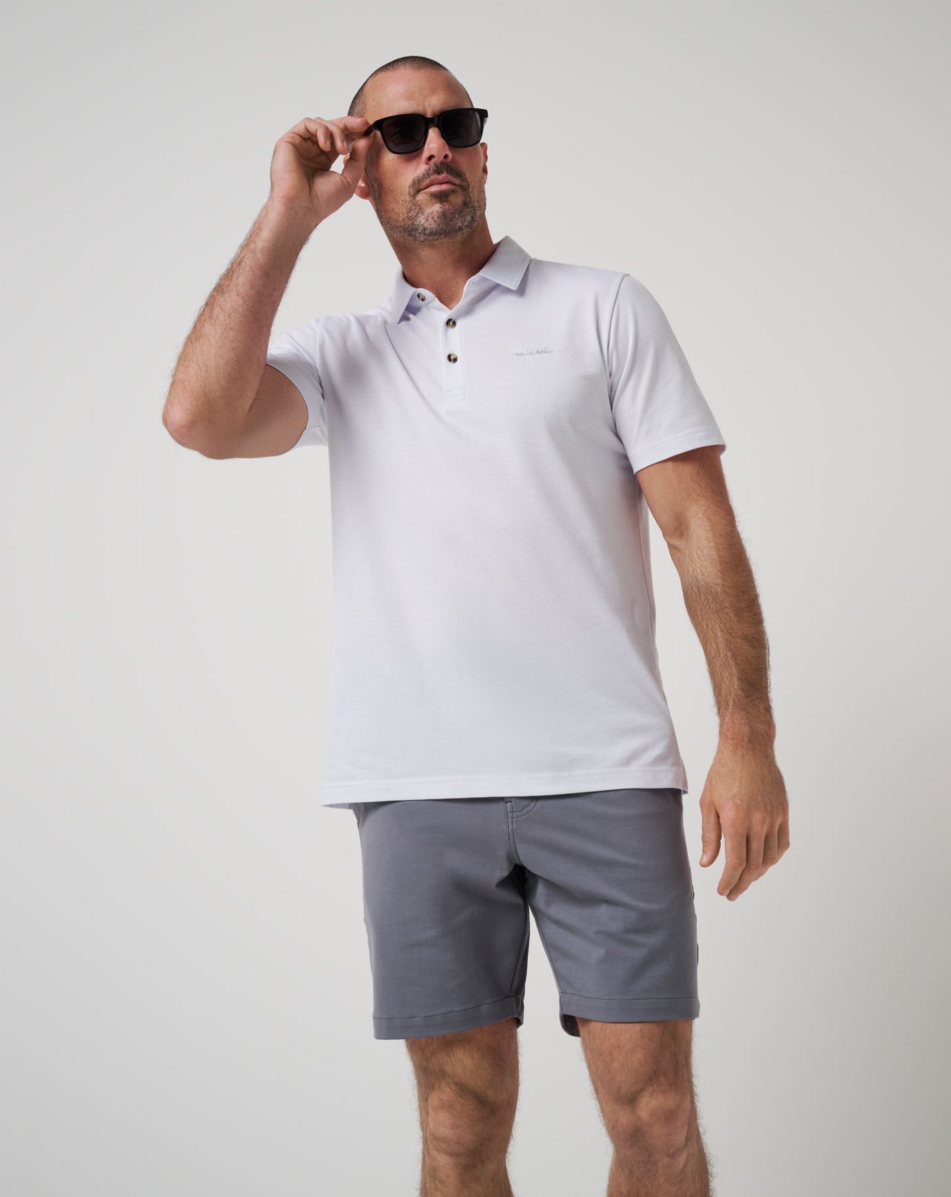 Quiet Shade Travis Mathew Stretchknit Short 8In