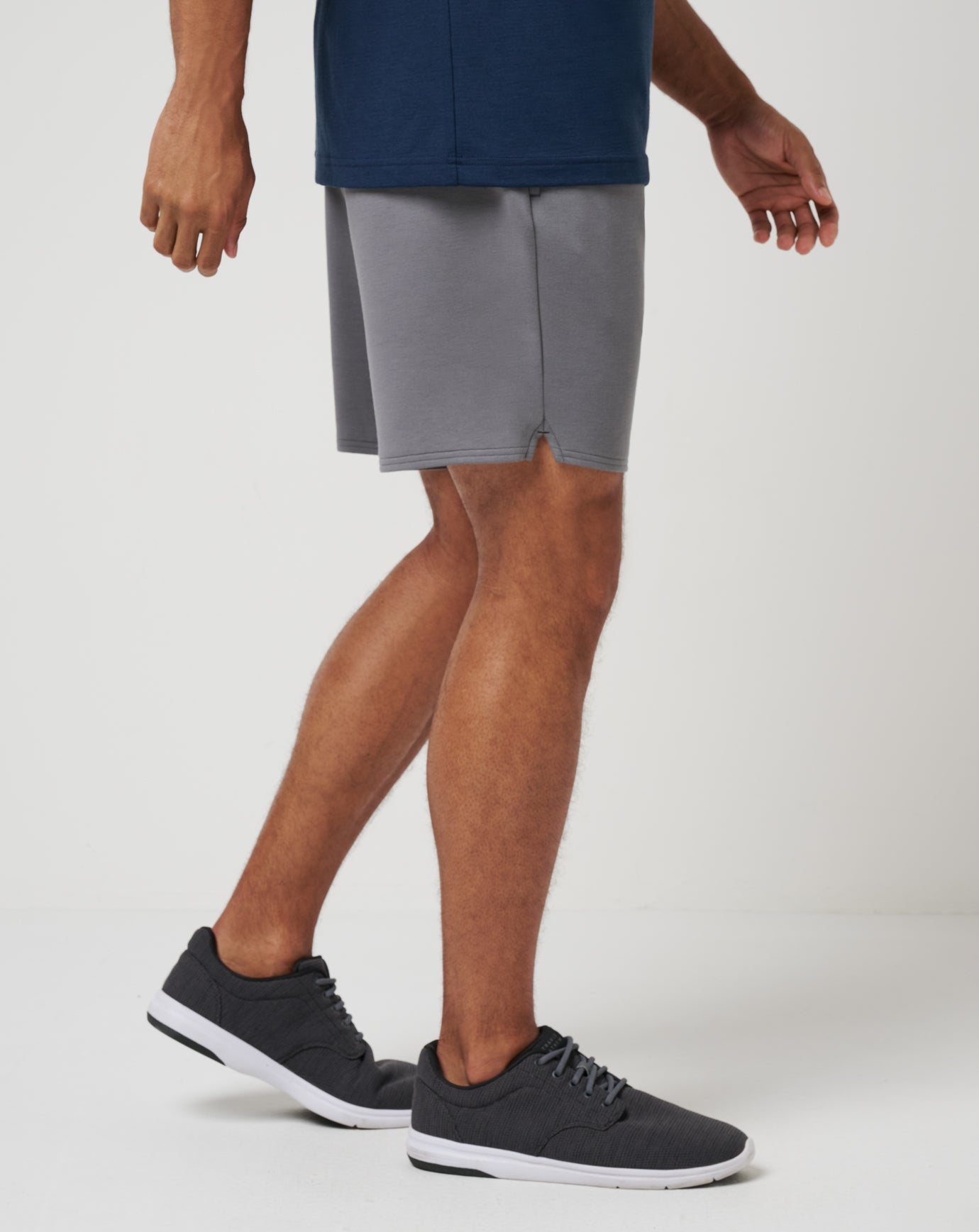 Heather Grey Travis Mathew Fibercloud Short 8In