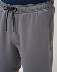 Heather Grey Travis Mathew Fibercloud Short 8In