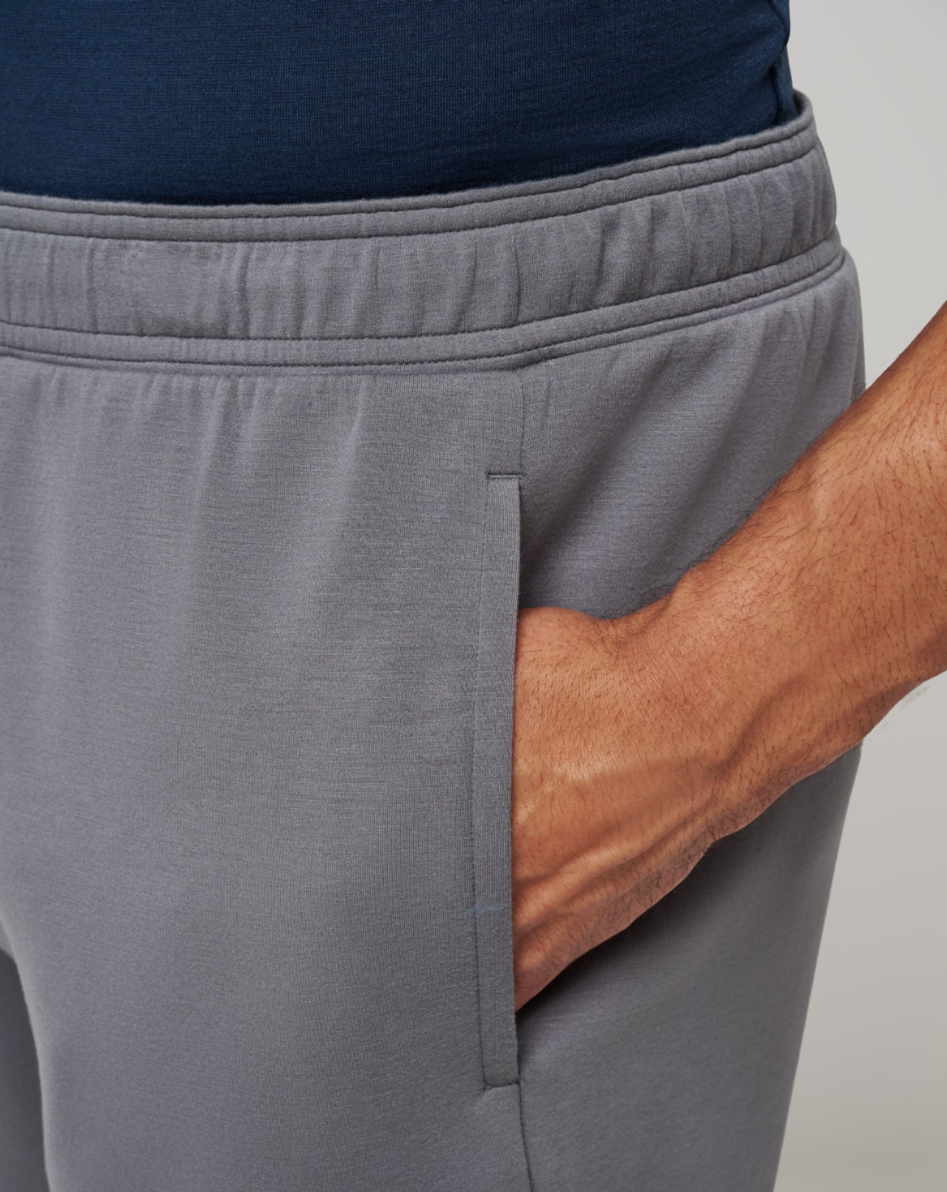 Heather Grey Travis Mathew Fibercloud Short 8In