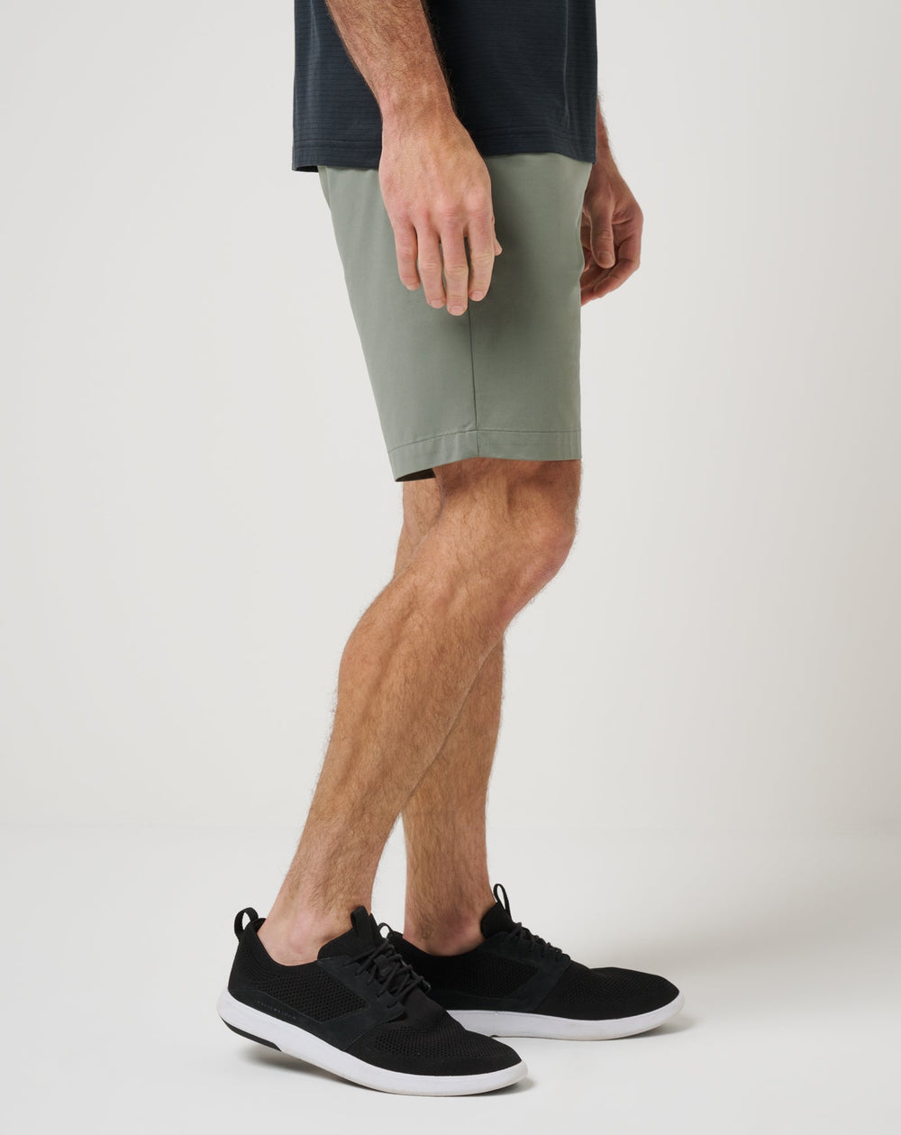Dark Olive Travis Mathew Tech Knit Short 9In