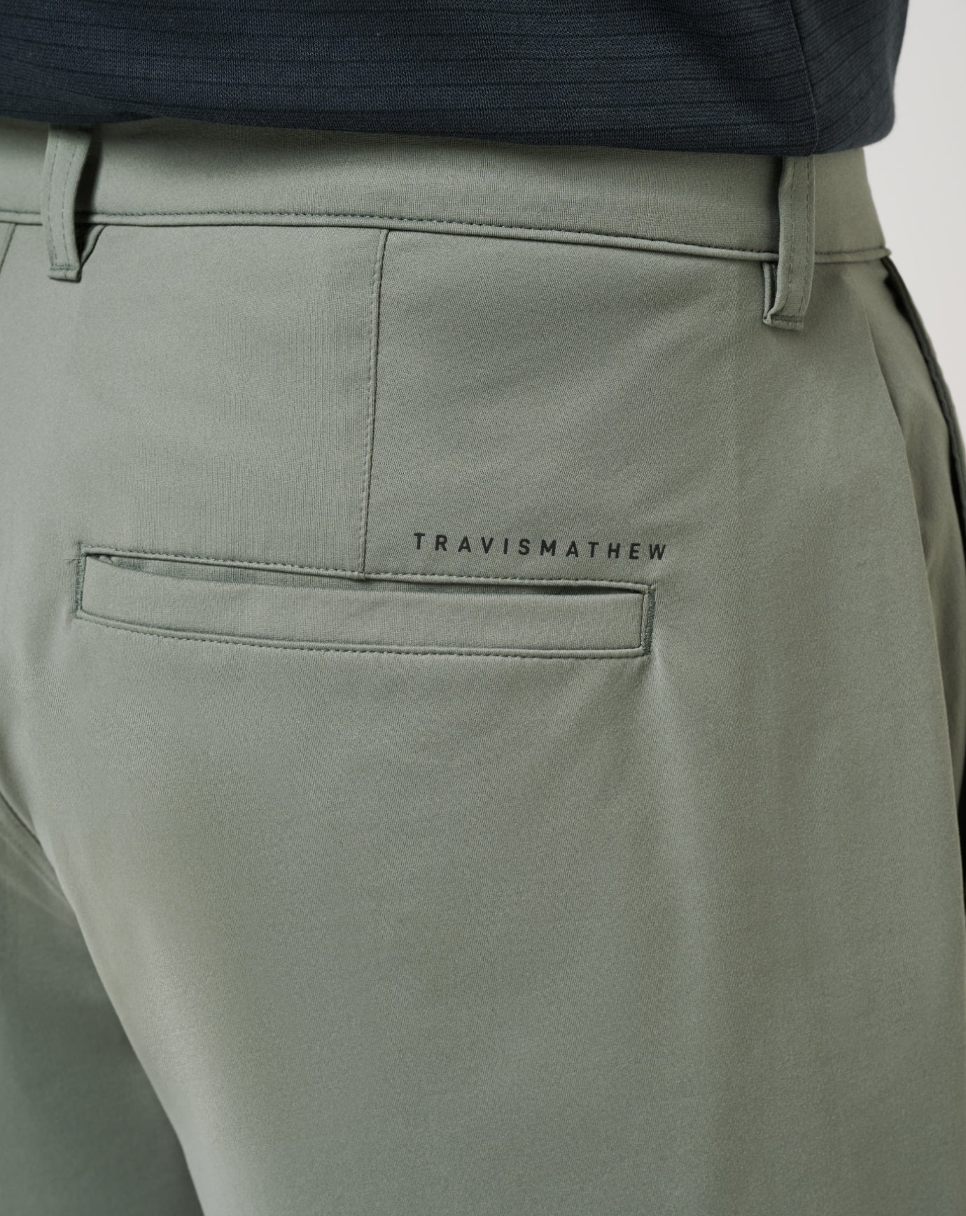Dark Olive Travis Mathew Tech Knit Short 9In