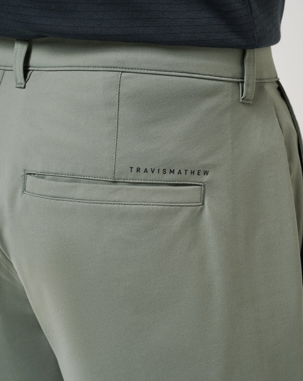 Dark Olive Travis Mathew Tech Knit Short 9In
