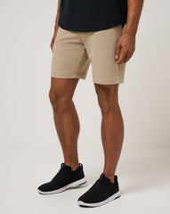 Weathered Teak Travis Mathew Stretchknit Short 8In
