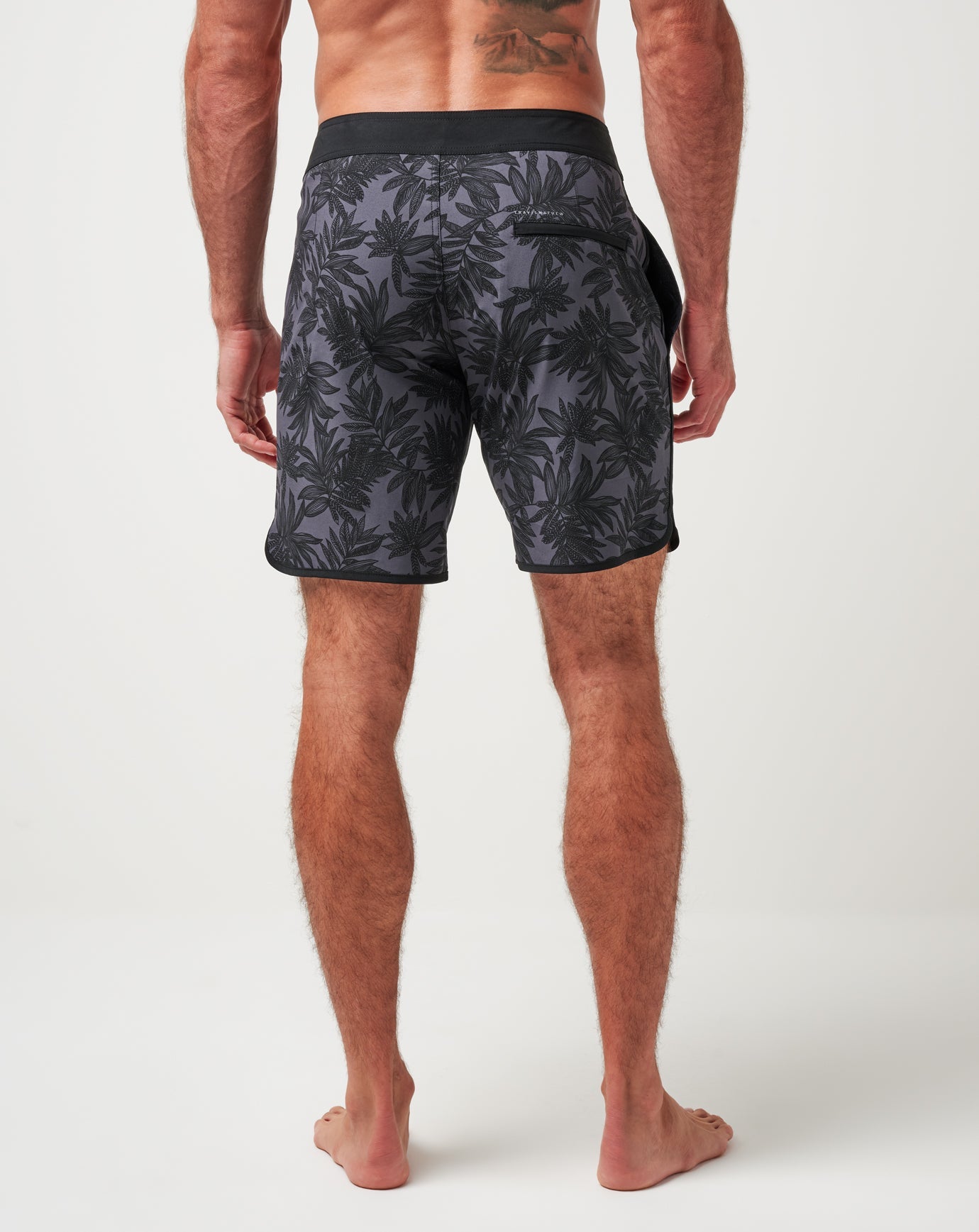 Black Travis Mathew No Wake Zone Boardshort
